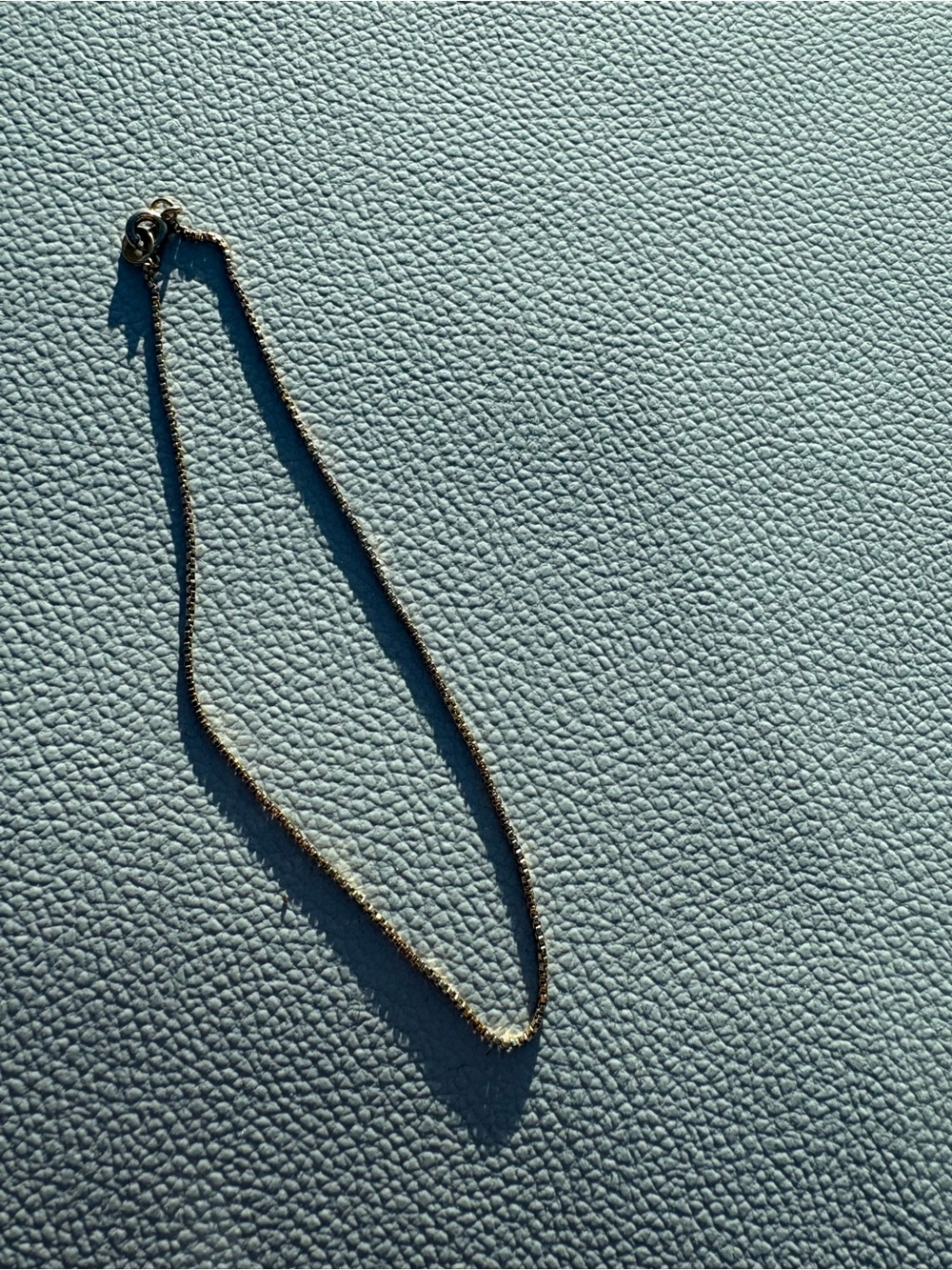 Gold box bracelet